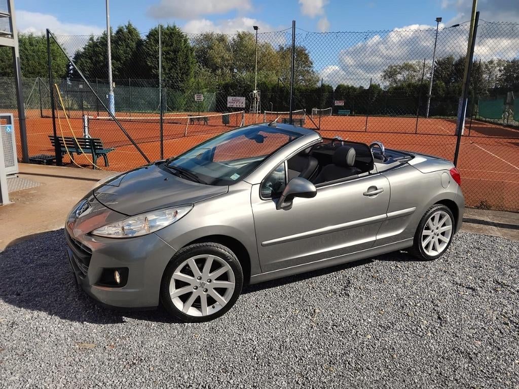 207 CC ROLAND GARROS 1.6/156CV THP ESSENCE, Cuir, Argent ou Gris, Achat, 1700 kg