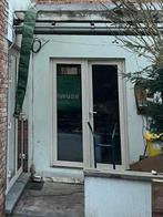 Dubbele buitendeur alu, Doe-het-zelf en Bouw, Ophalen, Deurkozijn, 150 tot 225 cm, 150 tot 225 cm