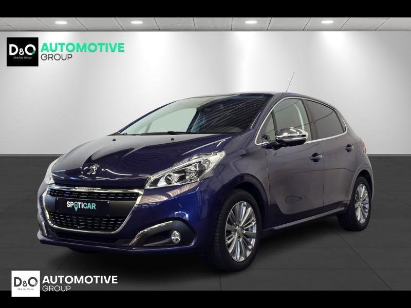 Peugeot 208 allure camera gps, 4 deurs, 1199 cc, Blauw, Handgeschakeld