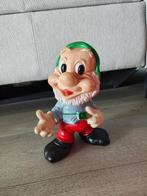 Originele Walt Disney Piepspeelgoed dwerg happy, Verzamelen, Ophalen of Verzenden, Sneeuwwitje of Doornroosje, Gebruikt, Beeldje of Figuurtje