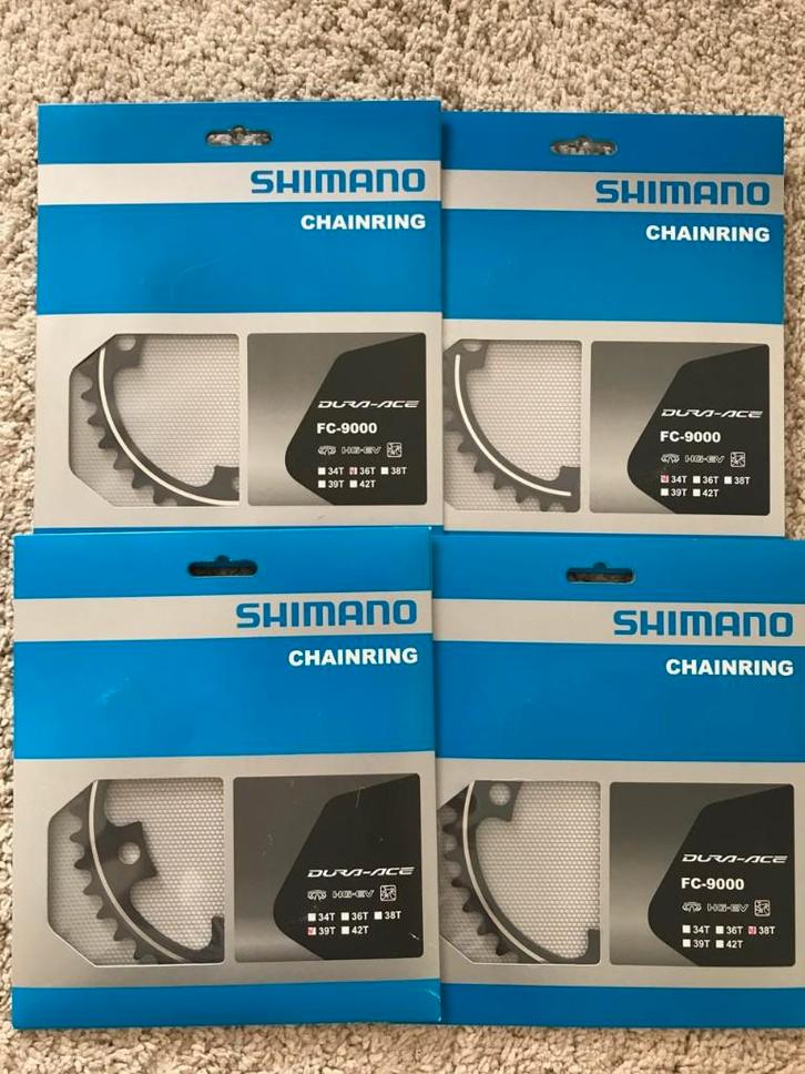 Shimano Dura Ace FC-9000 11 Speed Kettingblad, Fietsen en Brommers, Fietsonderdelen, Nieuw, Racefiets, Crankstel of Pedalen, Ophalen of Verzenden