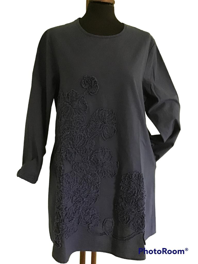 nieuwe indigoblauwe  mt 3XL, Kleding | Dames, Blouses en Tunieken, Ophalen of Verzenden, Maat 46/48 (XL) of groter