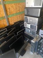 lot desktop met scherm en servers, Computers en Software, Ophalen, Gebruikt, 8 GB, Met monitor