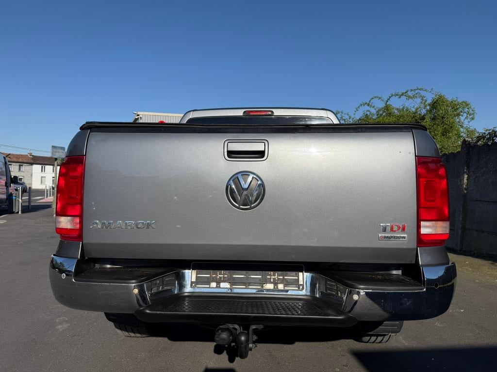 Vw Amarok 2.0L diesel jaar 2012, Zwart, 4 cilinders, Bedrijf, Parkeersensor