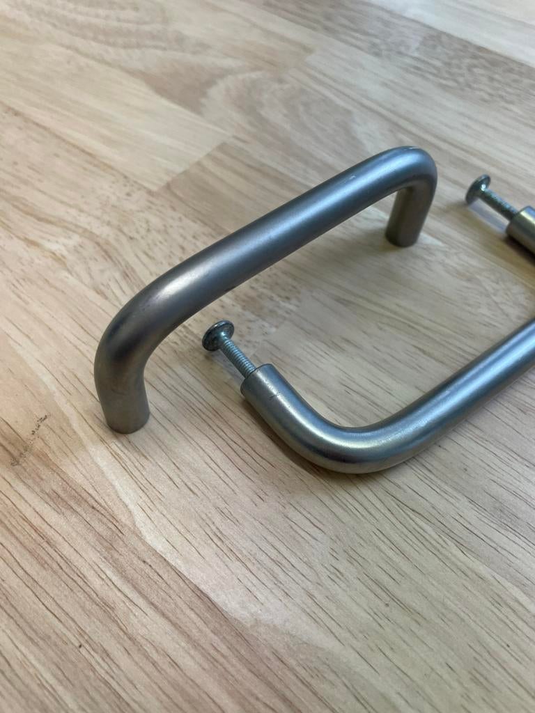 Poignées d'armoire en acier inoxydable, Enlèvement, Comme neuf, Inox