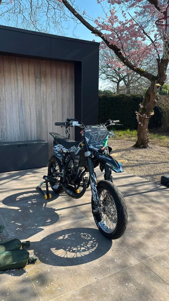 Sherco 50 SM-RS (77 stage6 Big Racing), Fietsen en Brommers, Brommers | Crossbrommers, Ophalen