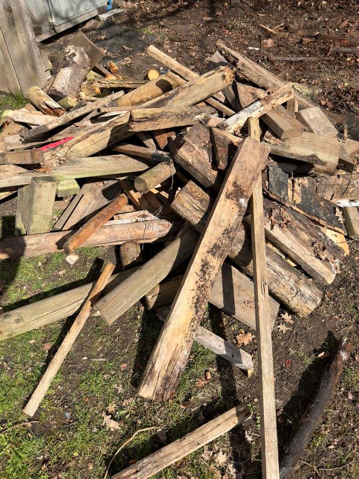 Brandhout gratis, Tuin en Terras, Brandhout, Ophalen