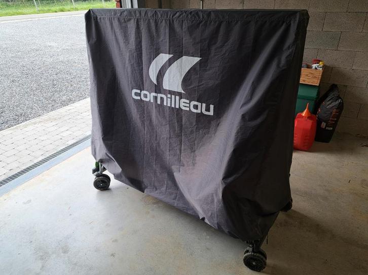 Table ping pong Cornilleau Graphite OUTDOOR, Sport en Fitness, Tafeltennis, Gebruikt, Tafel Outdoor, Inklapbaar, Verrijdbaar, Ophalen