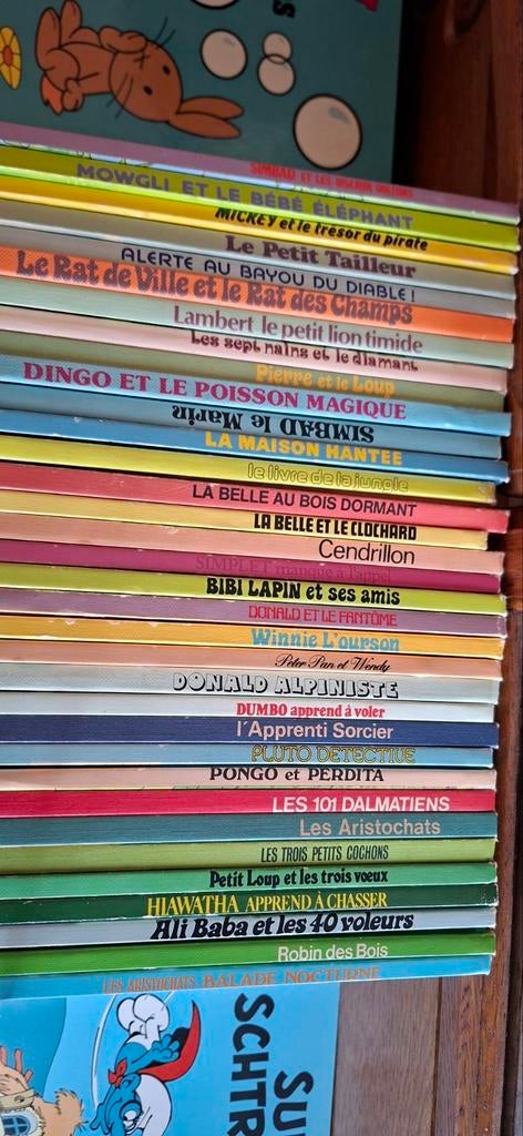 Livres Disney +- 30, Enlèvement