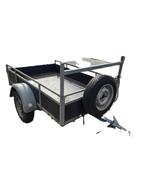 aanhangwagen enkelas  200x125 cm galva, Ophalen, Gebruikt