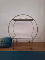 Armoire à roulettes élégante avec dessus en miroir, Enlèvement, Comme neuf