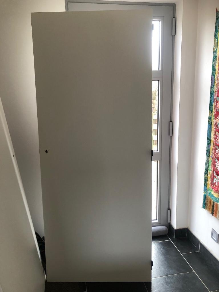 binnendeur, Doe-het-zelf en Bouw, Deuren en Vliegenramen, Zo goed als nieuw, Binnendeur, 200 tot 215 cm, 80 tot 100 cm, Hout, Ophalen