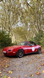 MAZDA MX5 NA 1990, Auto's, Zwart, Cabriolet, Handgeschakeld, Particulier