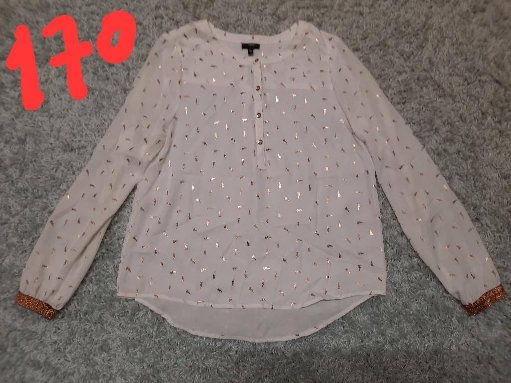 Blouse 170, Kinderen en Baby's, Kinderkleding | Maat 170, Ophalen, Meisje, Overhemd of Blouse, Zo goed als nieuw