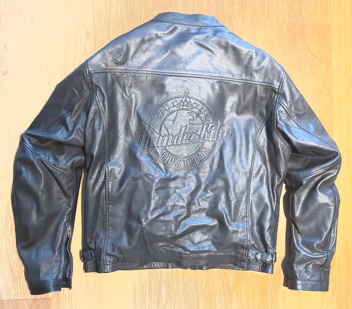 Thunderbike (Harley Davidson) leather jacket, Motoren, Kleding | Motorkleding, Jas | leer, Dames, Heren, Nieuw zonder kaartje