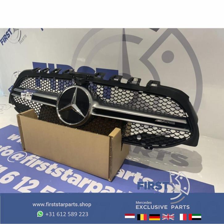 W118 CLA35 AMG GRIL ORIGINEEL COMPLEET Mercedes CLA KLASSE 2, Auto-onderdelen, Overige Auto-onderdelen, Mercedes-Benz, Gebruikt