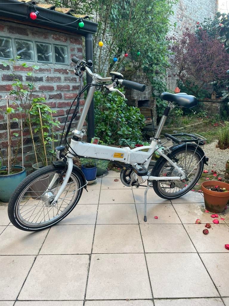 Vélo électrique pliable, Autres marques, Enlèvement, Utilisé, Partiellement pliable