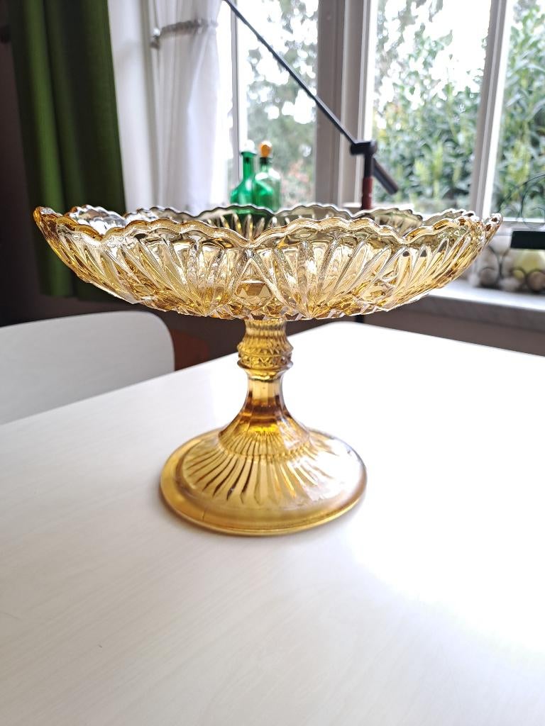 Art Deco fruitschaal, Antiek en Kunst, Antiek | Glaswerk en Kristal, Ophalen