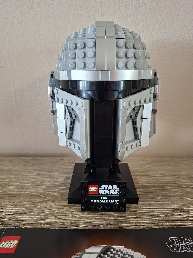 Lego set 75328 Lego Helmets Star Wars The Mandalorian, Gebruikt, Star Wars, Lego, Ophalen of Verzenden