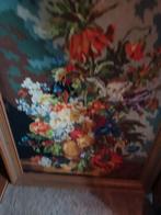 Grote kader met handwerk, Antiek en Kunst, Ophalen of Verzenden