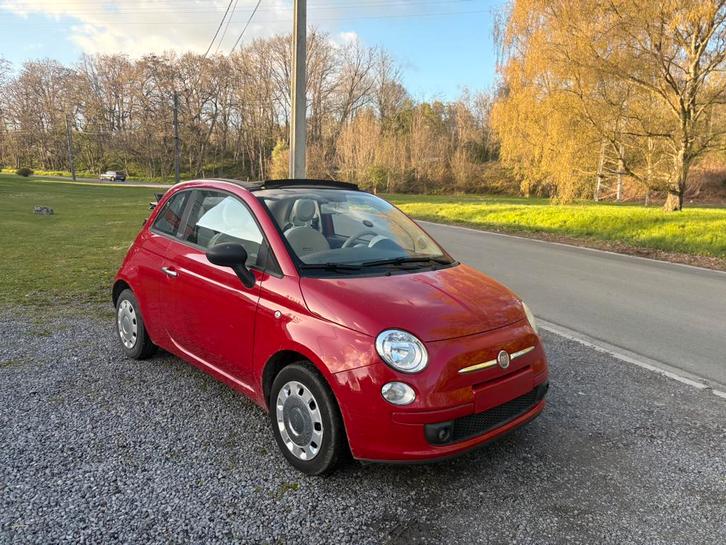 Fiat 500 cabriolet 147000km benzine euro 5, Auto's, Fiat, Bedrijf, Te koop, 500C, ABS, Boordcomputer, Centrale vergrendeling, Elektrische buitenspiegels