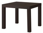 Lack tafeltje zwart Ikea, Neuf, Moins de 55 cm, Carré, Enlèvement