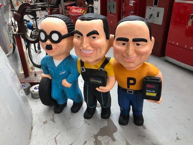 Pep boys USA garage showroom decoratie beeld amerikana deco, Ophalen, Nieuw, Overige typen