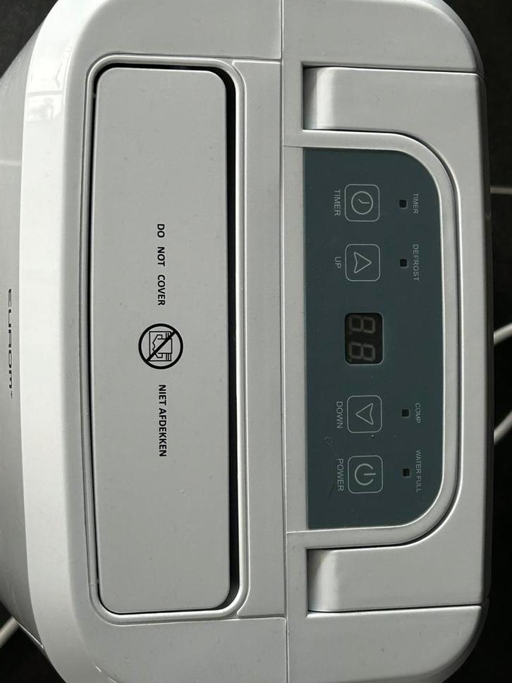 Luchtontvochtiger Eurom, wit, Electroménager, Équipement de traitement de l'air, Comme neuf, Enlèvement