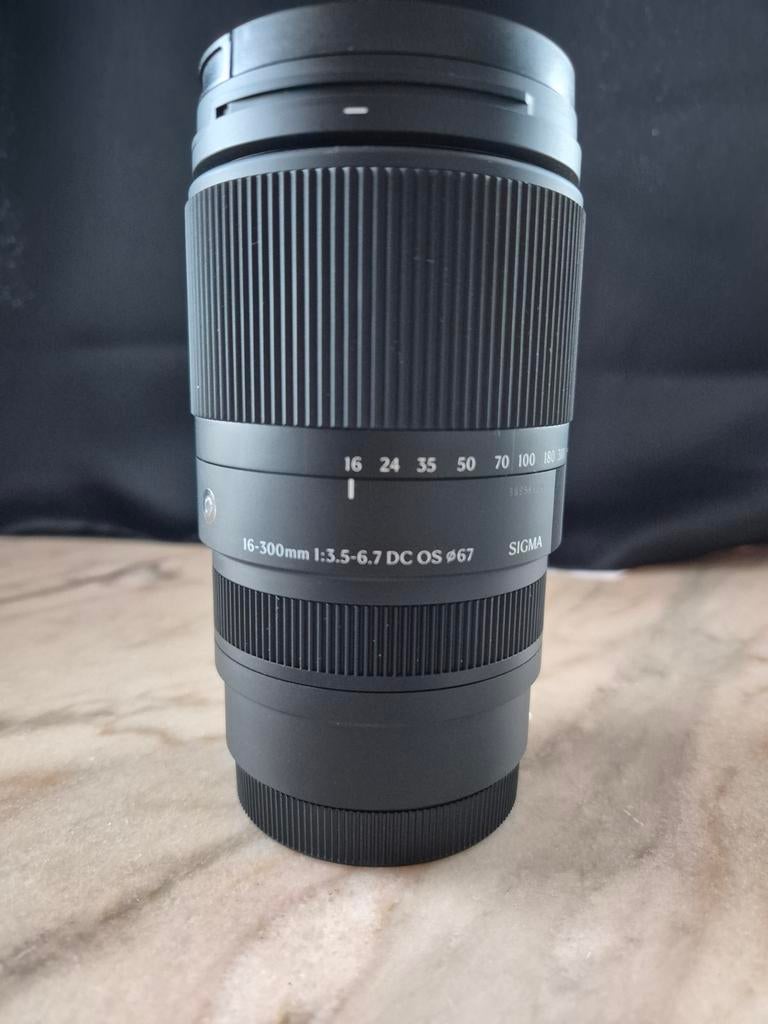 Objectif zoom Sigma Contemporary 16-300mm L mount, TV, Hi-fi & Vidéo, Photo | Lentilles & Objectifs, Enlèvement, Zoom