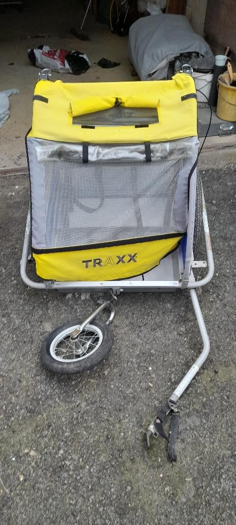 Remorque pour enfant velo, Enlèvement, Utilisé, Remorque pour enfant