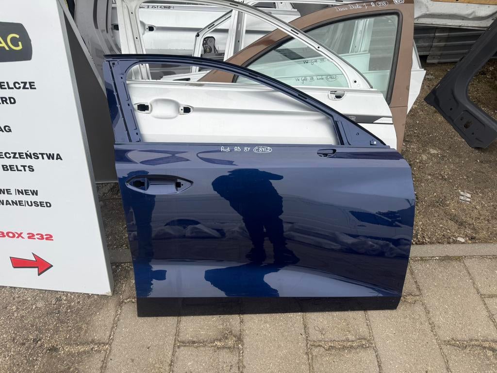 Audi a3 8y Portier rechts voor deur, Ophalen, Voor, Audi, Deur