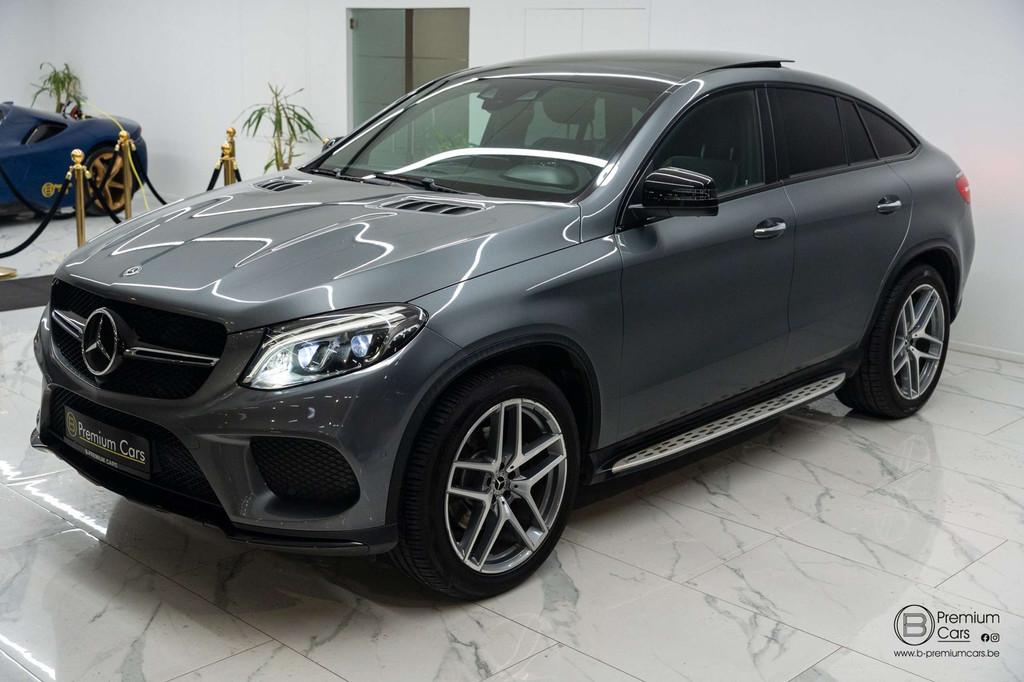 Mercedes-Benz GLE 350 d coupe! AMG line!Pano, 360, Memory, K, Argent ou Gris, 2987 cm³, Euro 6, Capteur de lumière