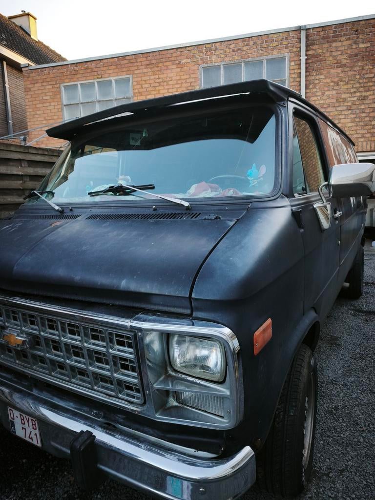 Chevrolet G20 (1981) – Harde basis & Karakter, Autos, Chevrolet, Particulier, LPG, Velours, Enlèvement