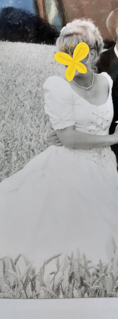 Robe de mariée vintage taille 42/44, Autres couleurs, Enlèvement, Robe de mariée, Matrimonia Paris