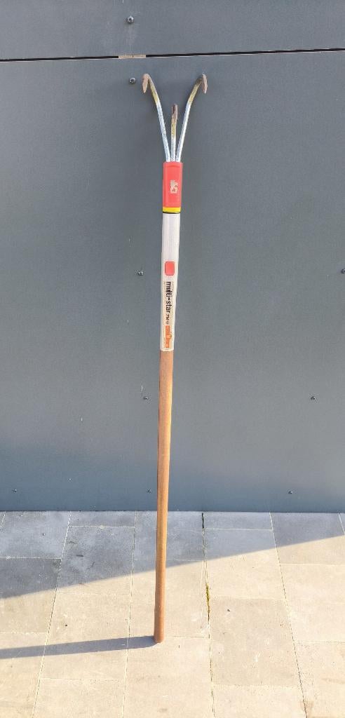 Désherbeur à 3 dents WOLF-Garten, Jardin & Terrasse, Outils à main, Enlèvement, Utilisé, Râteau, Wolf Garten