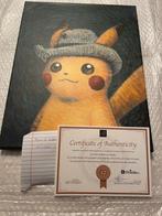 Pikachu van goghs canvas small, Hobby en Vrije tijd, Ophalen, Zo goed als nieuw