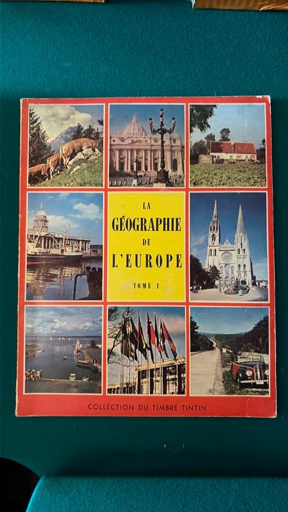 La geographie de l’europa - Compleet, Boeken, Prentenboeken en Plaatjesalbums, Verzenden, Zo goed als nieuw, Prentenboek