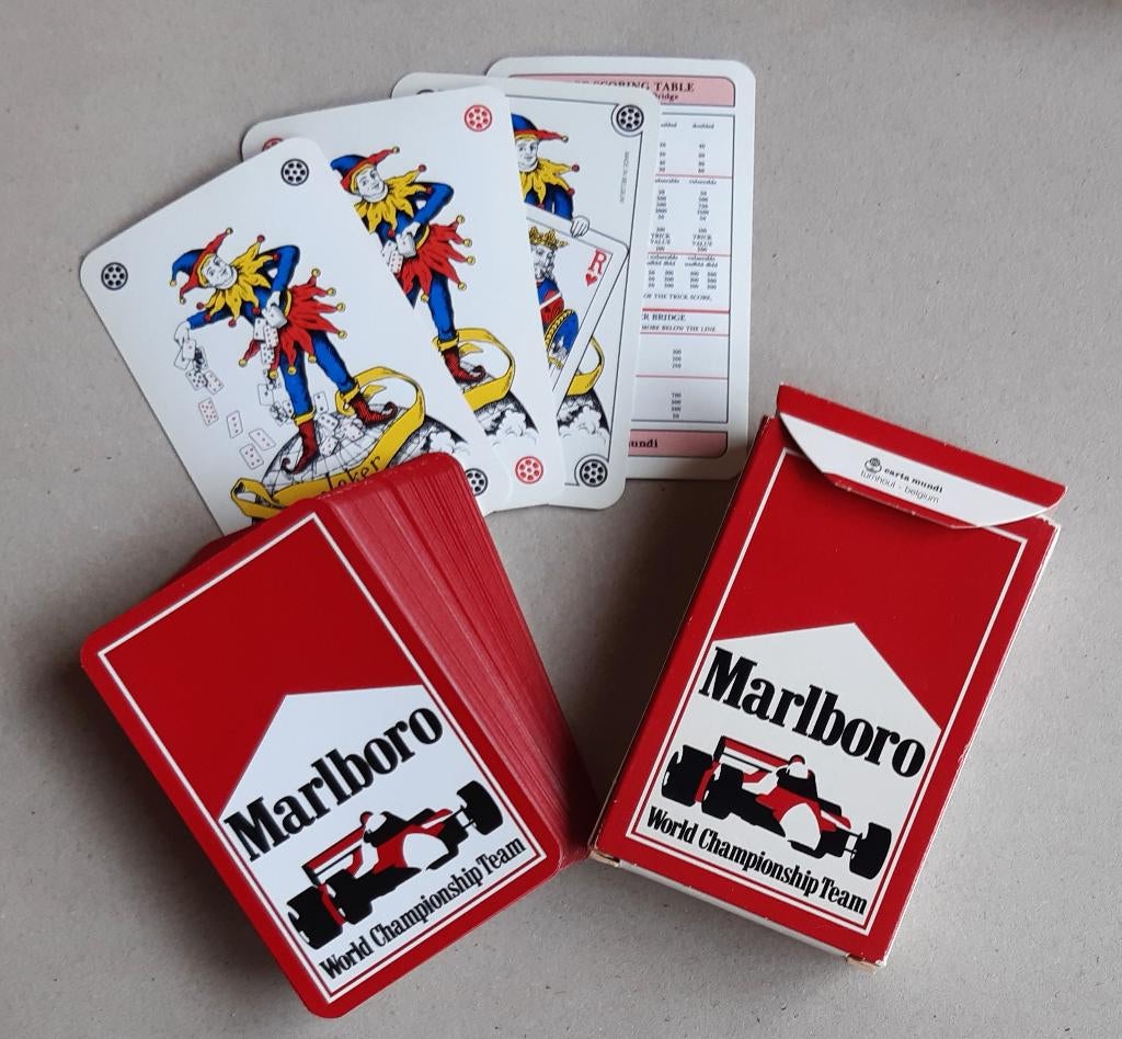 SPEELKAARTEN SIGARETTEN MARLBORO RECLAME TABAK TABAC., Verzamelen, Ophalen of Verzenden, Speelkaart(en)