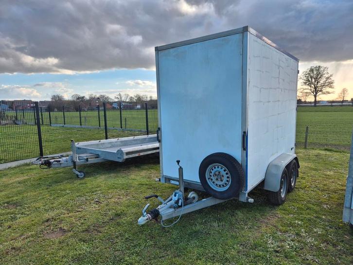 Hapert gesloten aanhangwagen 2000kg, Auto diversen, Aanhangers en Bagagewagens, Ophalen