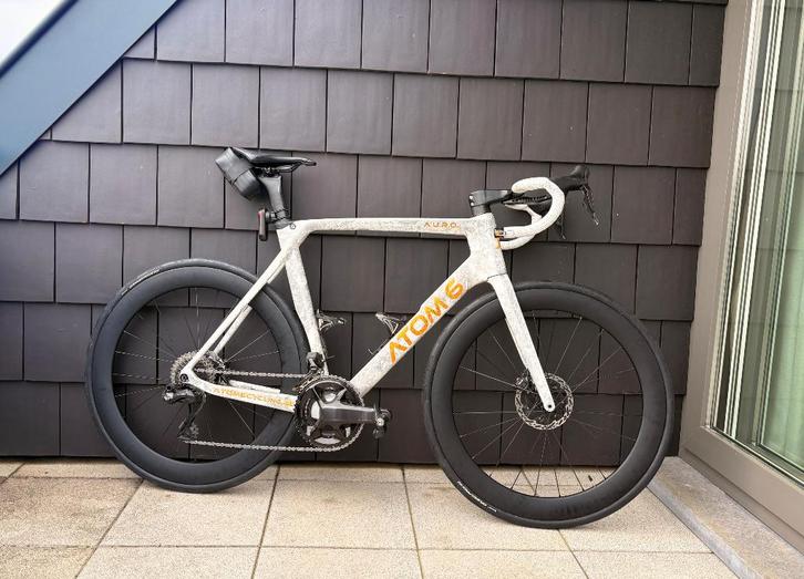 Atom6 Auro Ultegra di2 - 56, Vélos & Vélomoteurs, Vélos | Vélos de course, Comme neuf, Hommes, Autres marques, Plus de 20 vitesses