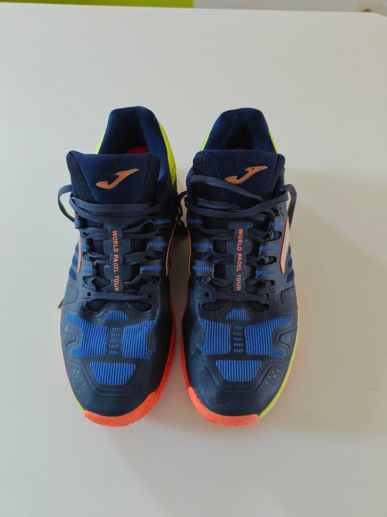 Padel schoen: Shoes Slam 22 clay man royal blue fluorescent, Ophalen
