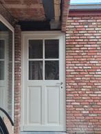 Landelijke Houten Buitendeur, Doe-het-zelf en Bouw, 215 cm of meer, Nieuw, Buitendeur, Glas