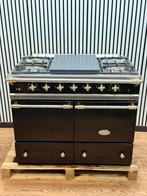 Luxe Lacanche met coupe de feu zwart/messing 2 ovens 100 cm, Enlèvement ou Envoi, Comme neuf