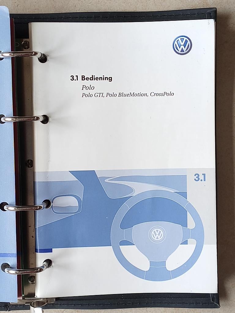 Manuel d'utilisation de la VW Polo, Autos : Divers, Modes d'emploi & Notices d'utilisation, Enlèvement ou Envoi