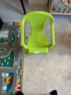 Groene kinderstoel, stevig en lichtgewicht, Ophalen, Zo goed als nieuw