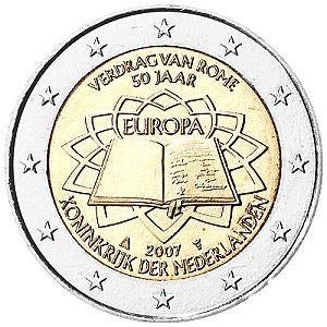 2 euro sp. Uitg. Frankrijk 2007 Verdr. V. Rome, Postzegels en Munten, Munten | Europa | Euromunten, Ophalen of Verzenden, Frankrijk
