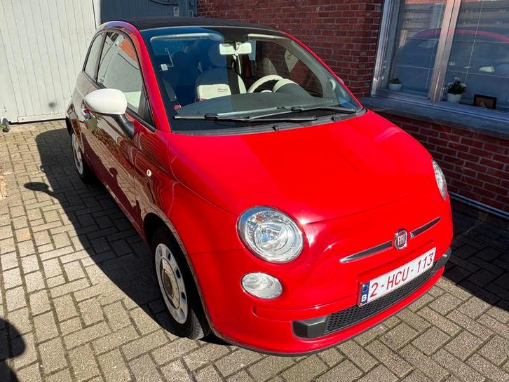 Fiat 500 1.2 Benzine 2013 Cabrio, Auto's, Fiat, Bedrijf, Te koop, ABS, Airbags, Airconditioning, Android Auto, Apple Carplay, Bluetooth