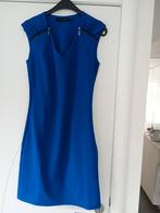 Blauw kleedje l&l  maat 34, Ophalen, Zo goed als nieuw, Maat 34 (XS) of kleiner, Blauw
