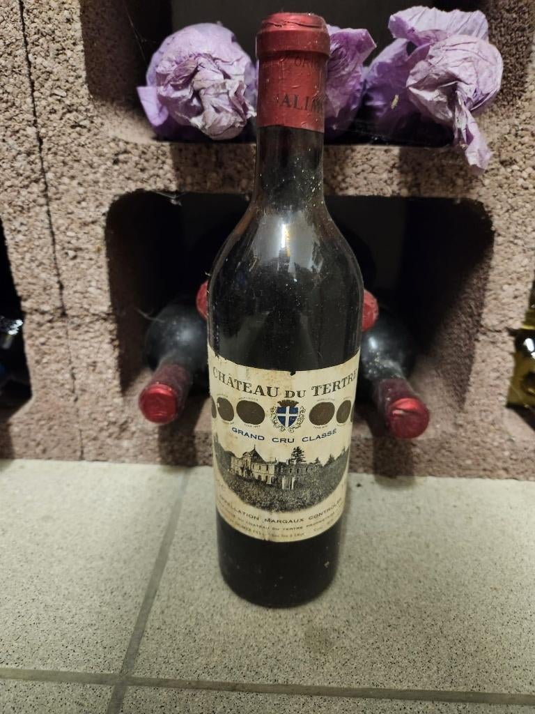 Château du Tertre 1966 / Lot de 6 bouteilles, Collections, Vins, Vin rouge, France, Pleine, Enlèvement