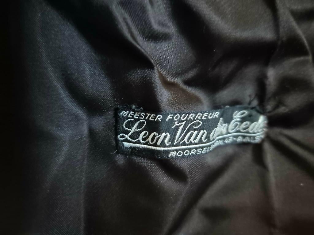 zwarte astrakanbontjas, Kleding | Dames, Jassen | Winter, Ophalen, Gedragen, Maat 38/40 (M), Zwart